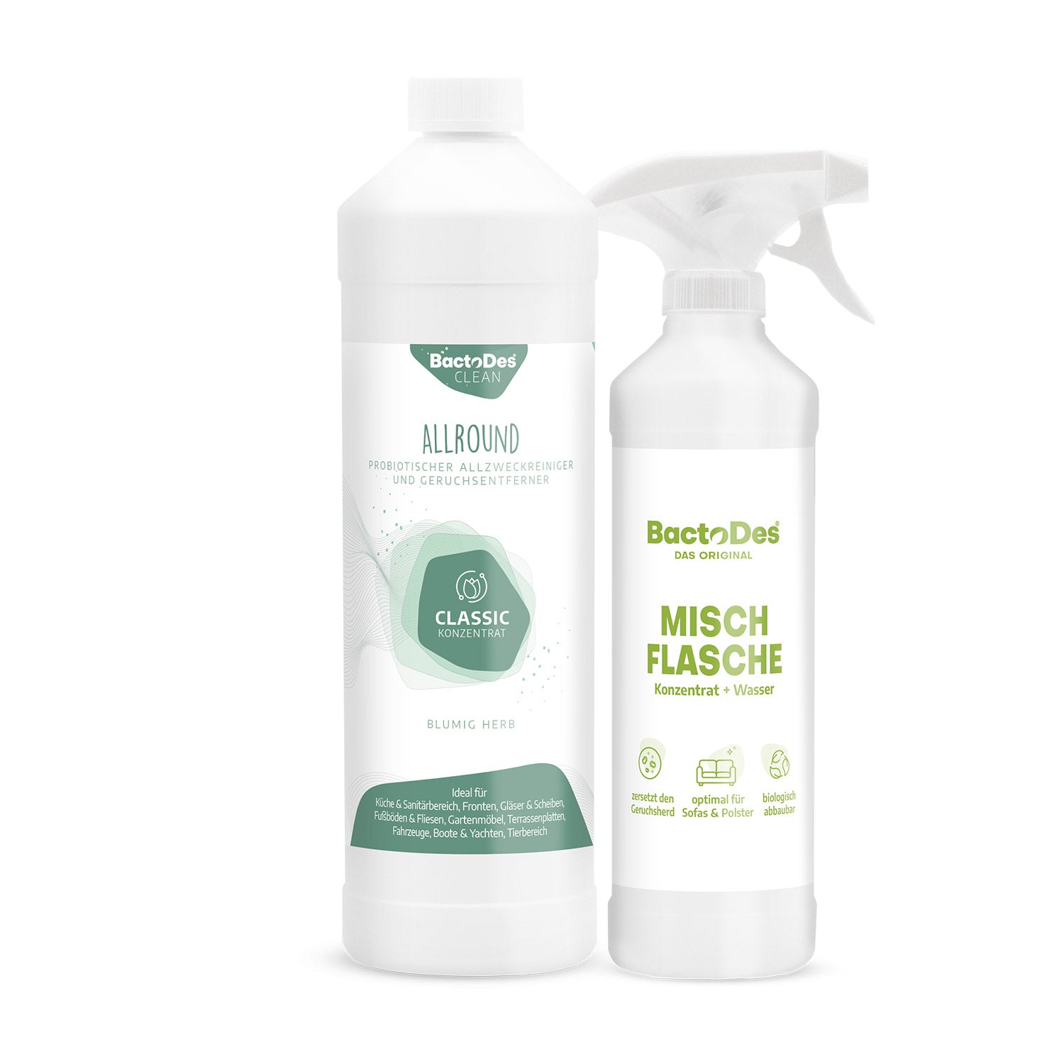 BactoDes® Clean Allround - 2in1 Geruchsentferner & Reiniger