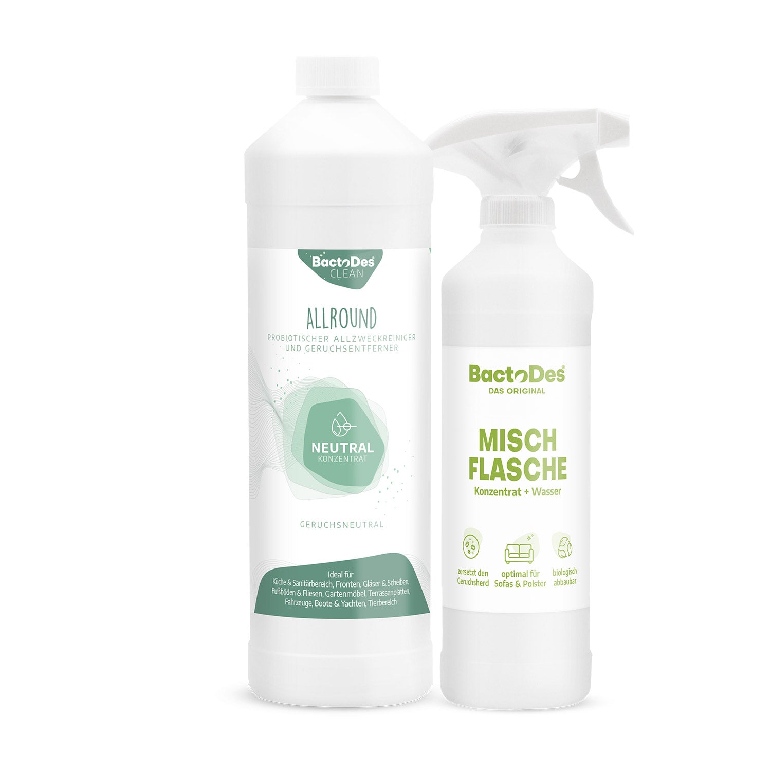 BactoDes® Clean Allround - 2in1 Geruchsentferner & Reiniger